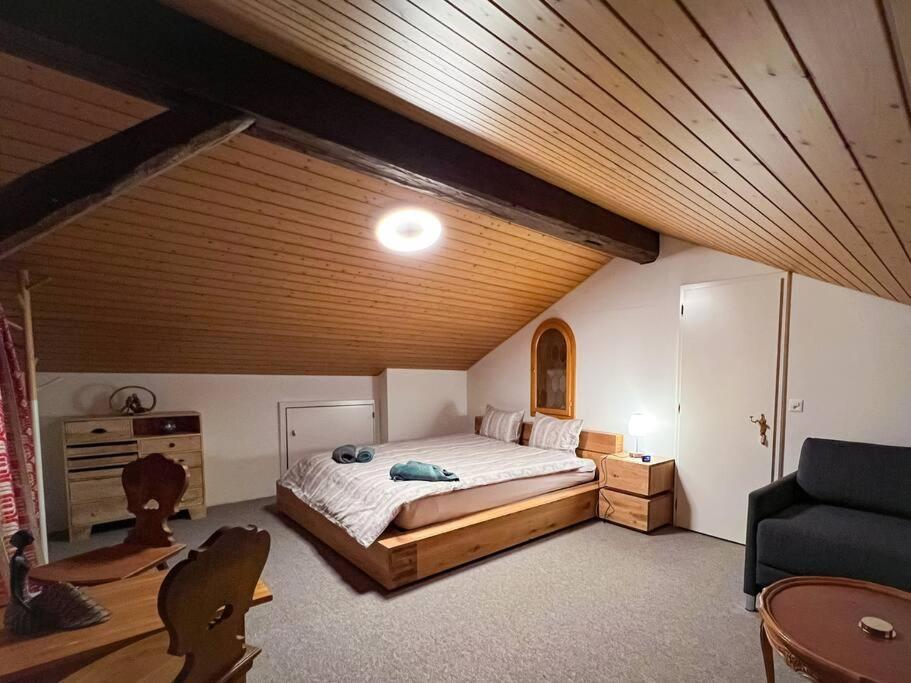 Chalet Maithili Lauterbrunnen -152-Year-Old Majestic Chalet Exterior photo